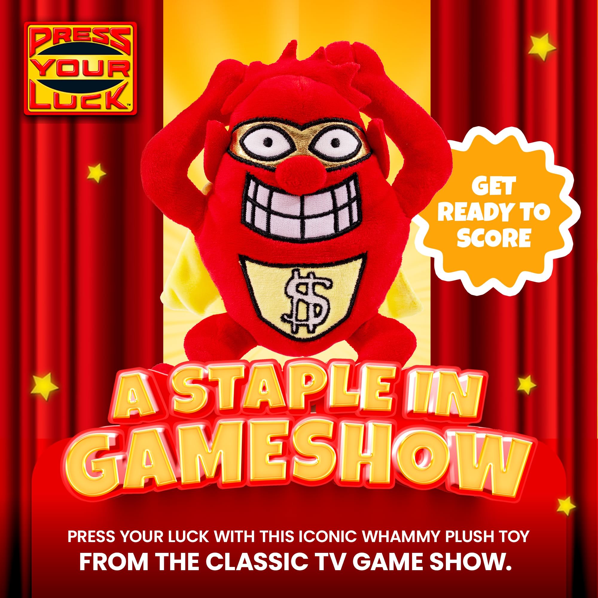 Press Your Luck 8-Inch Whammy Plush