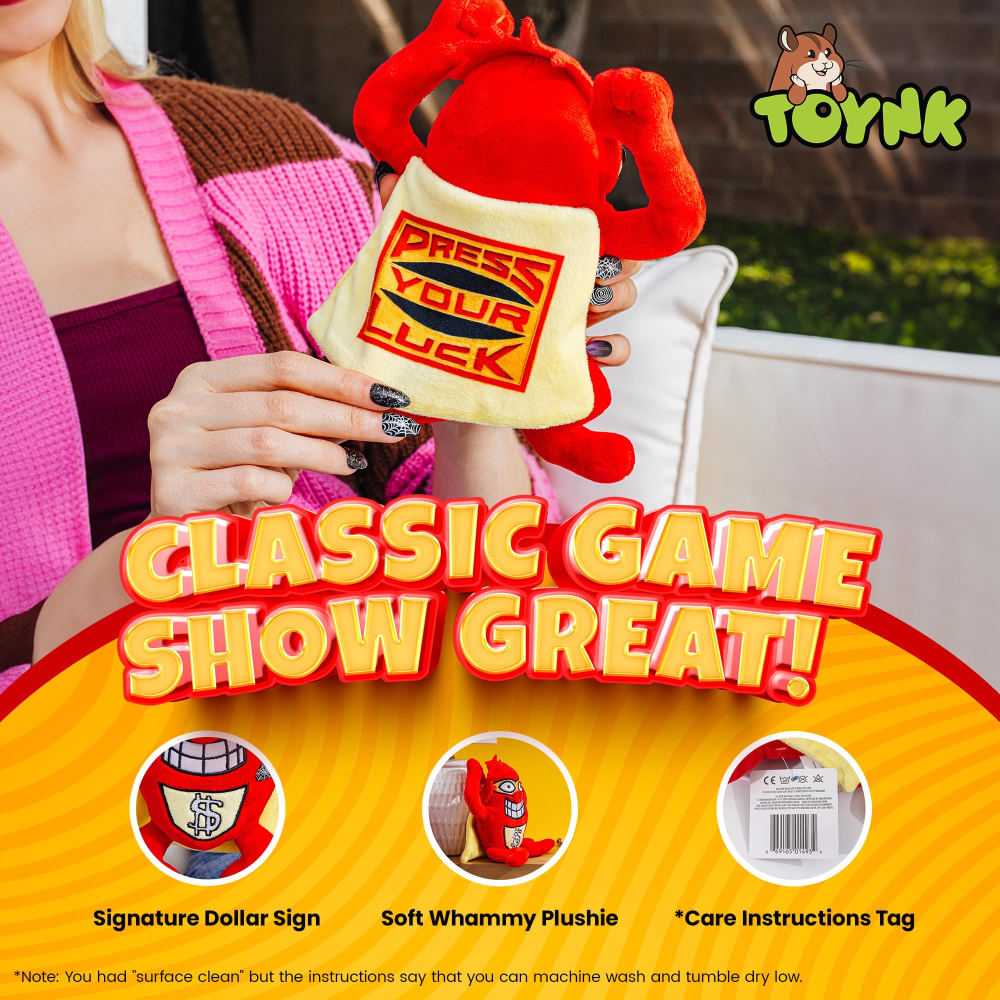 Press Your Luck 8-Inch Whammy Plush