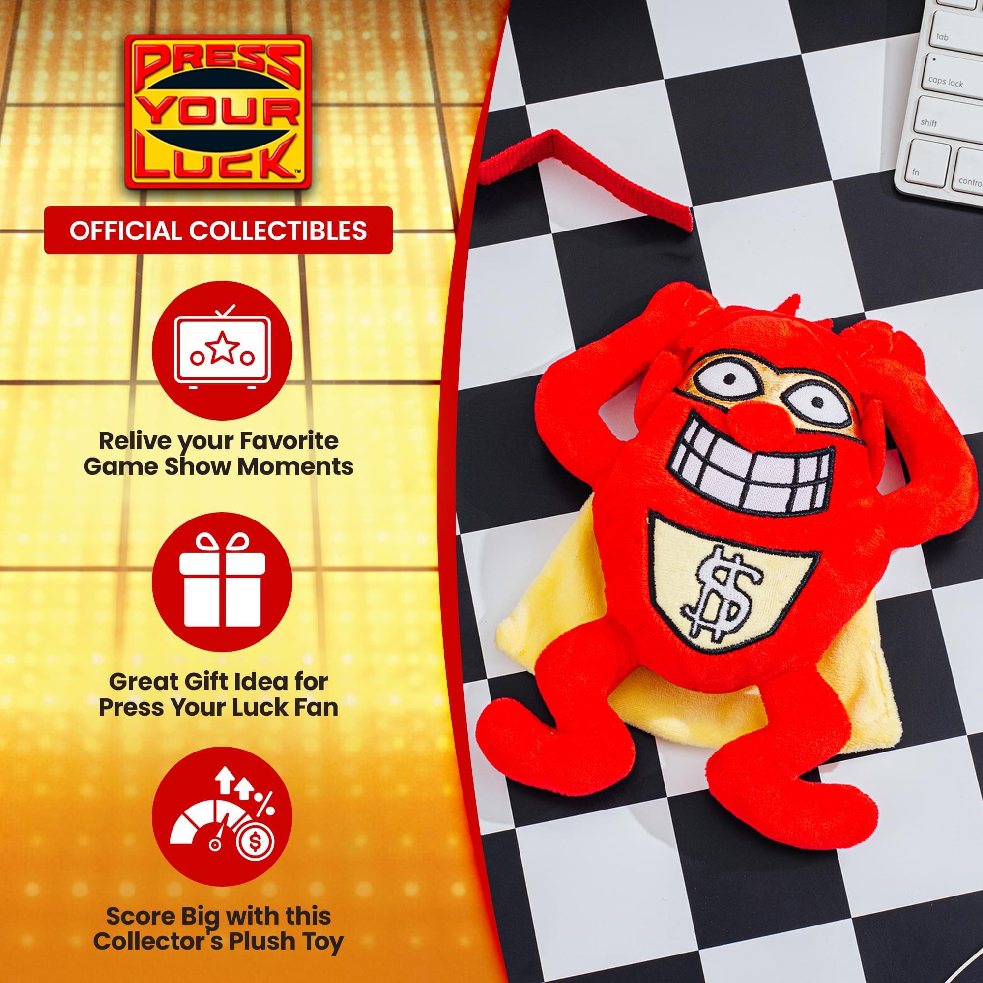 Press Your Luck 8-Inch Whammy Plush