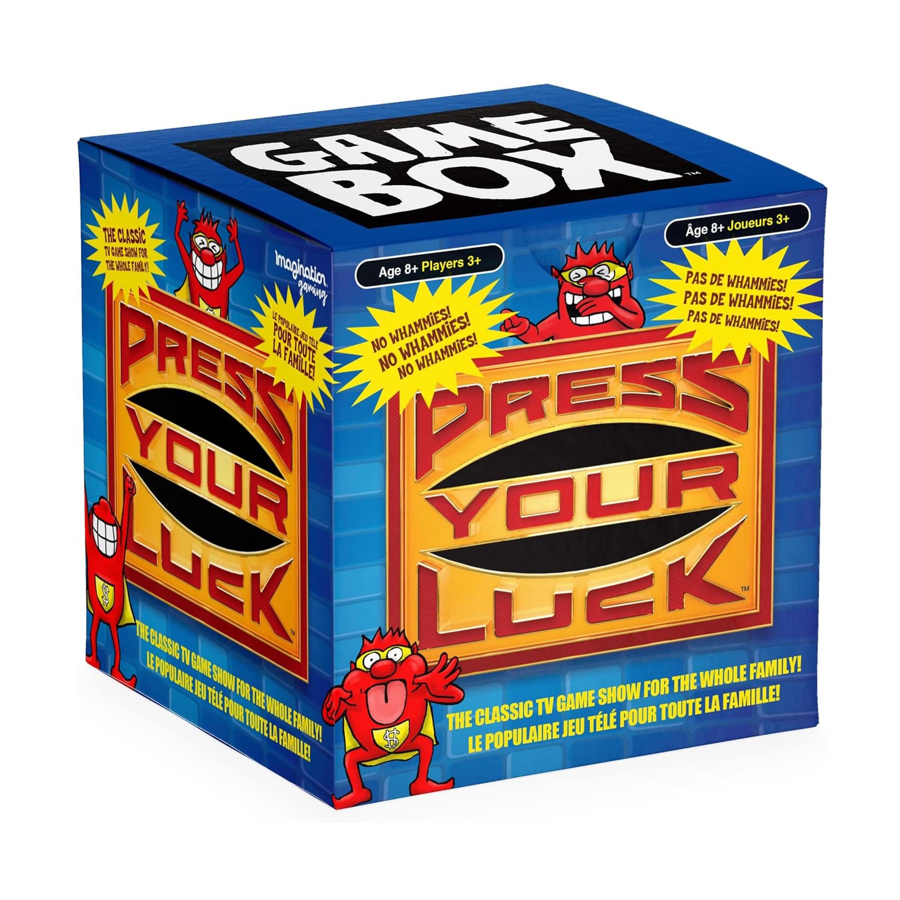 Press Your Luck Family Game Box