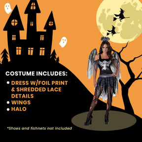 Dark Angel Deluxe Teen Costume