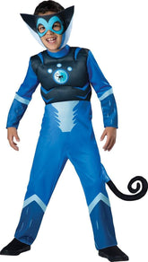 Wild Kratts Child Muscle Chest Costume Blue Martin Kratt Spider Monkey