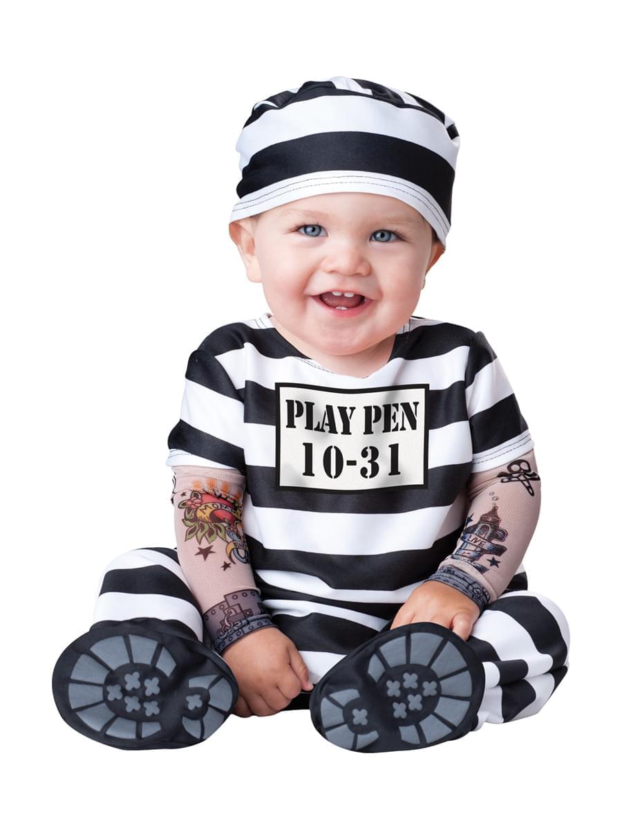 Time Out Prisoner Deluxe Infant Toddler Costume