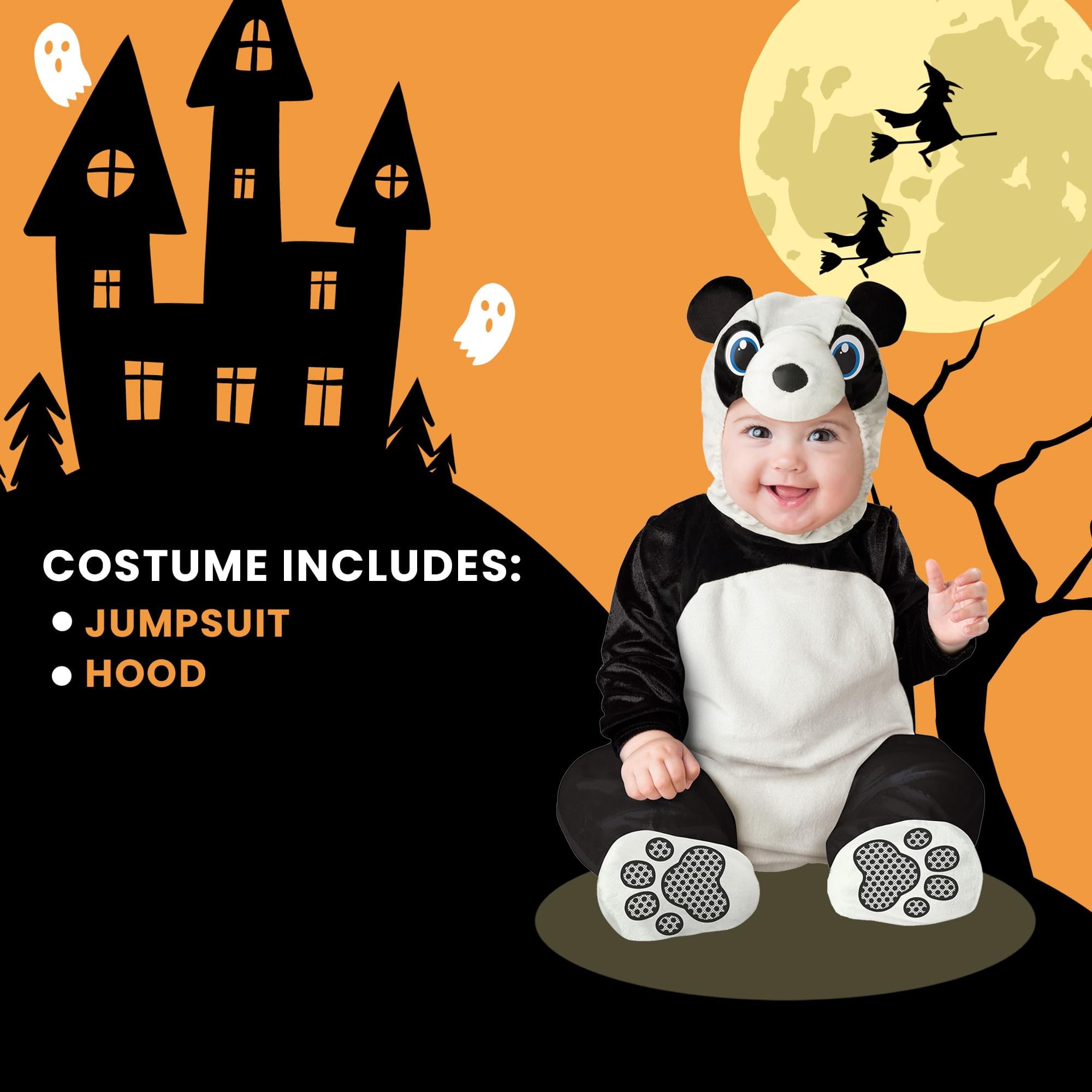 Panda Baby Costume