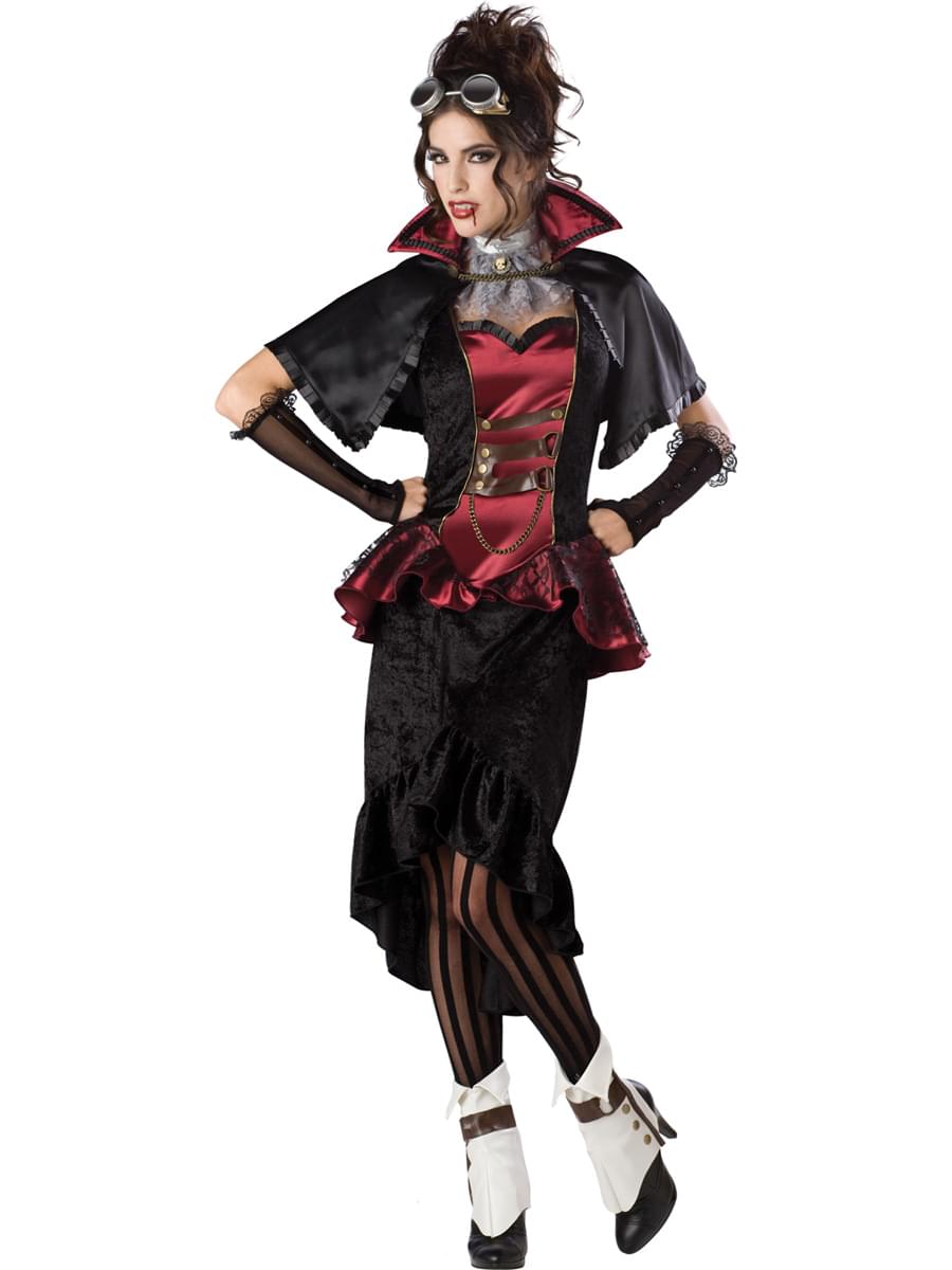 Steampunk Vampiress Elite Deluxe Adult Costume