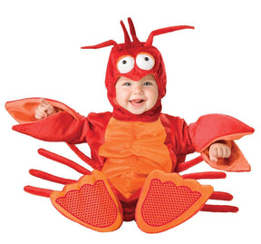 Lil Red Lobster Jumpsuit Designer Costume Child Toddler