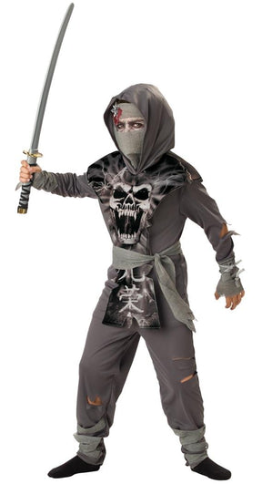 Zombie Ninja Warrior Tunic & Pants Designer Costume Child
