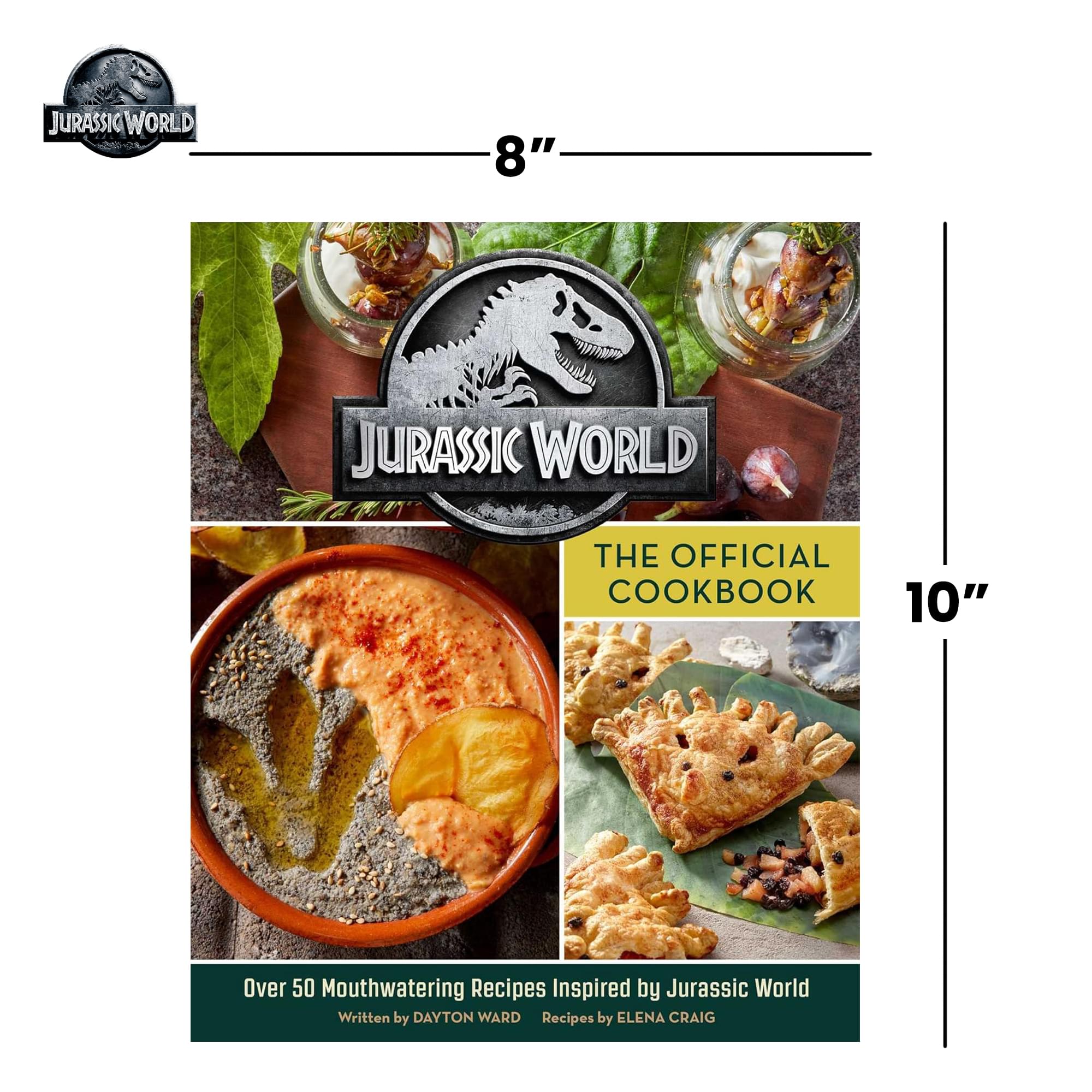 Jurassic World: The Official Cookbook | 146 Pages