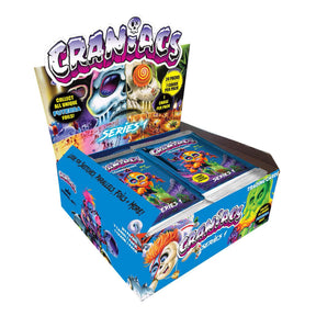 Craniacs Trading Cards Series One Hobby Box | 24 Packs Per Box