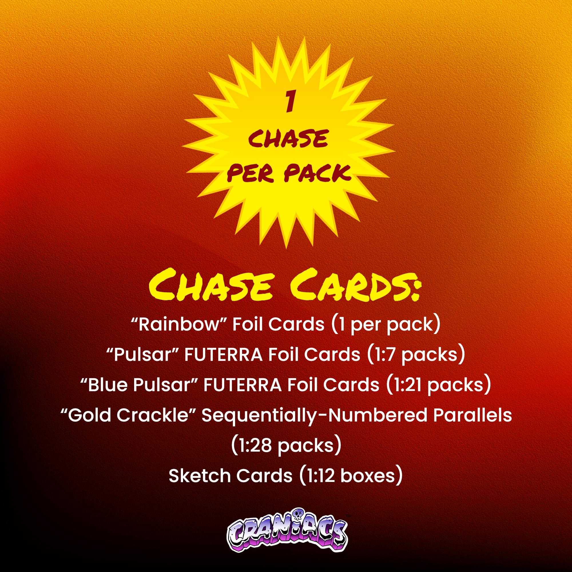 Craniacs Trading Cards Series One Hobby Box | 24 Packs Per Box