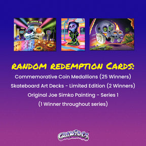 Craniacs Trading Cards Series One Hobby Box | 24 Packs Per Box