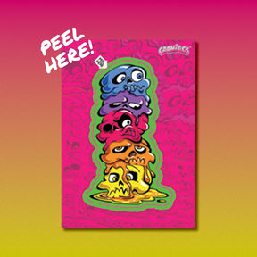 Craniacs Series 2 Trading Cards 24-Pack Hobby Box