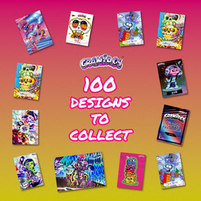 Craniacs Series 2 Trading Cards 24-Pack Hobby Box