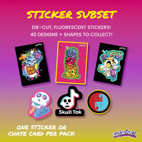 Craniacs Series 2 Trading Cards 7-Pack Blaster Box