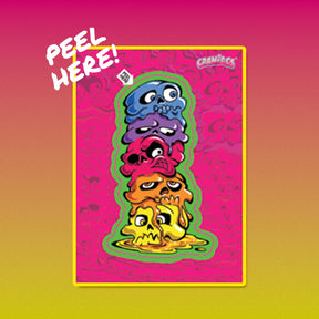 Craniacs Series 2 Trading Cards 7-Pack Blaster Box