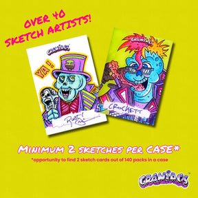 Craniacs Series 2 Trading Cards 7-Pack Blaster Box