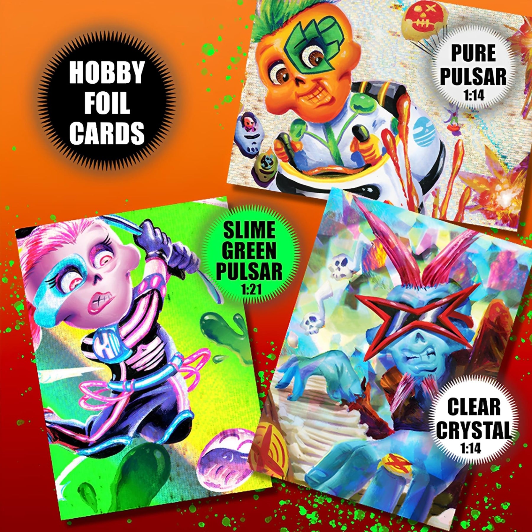 Craniacs Series 3 Trading Cards Skullblam 24-Pack Hobby Box