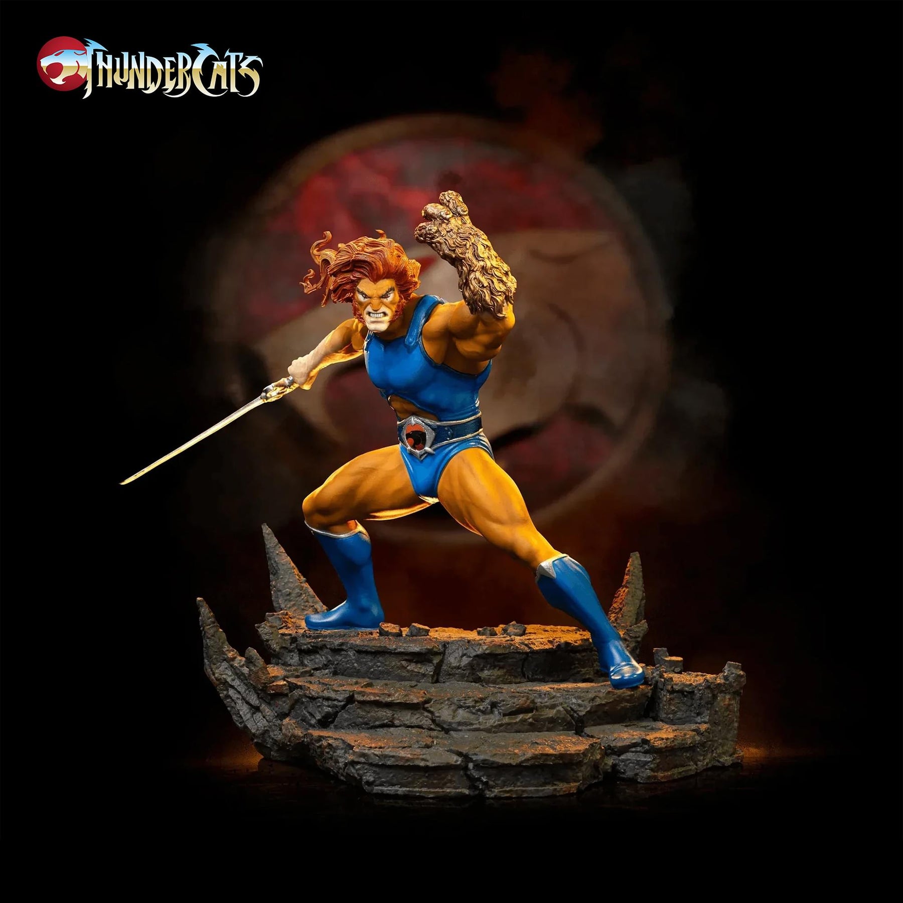 ThunderCats Battle Diorama Series Lion-O 1:10 Art Scale Statue
