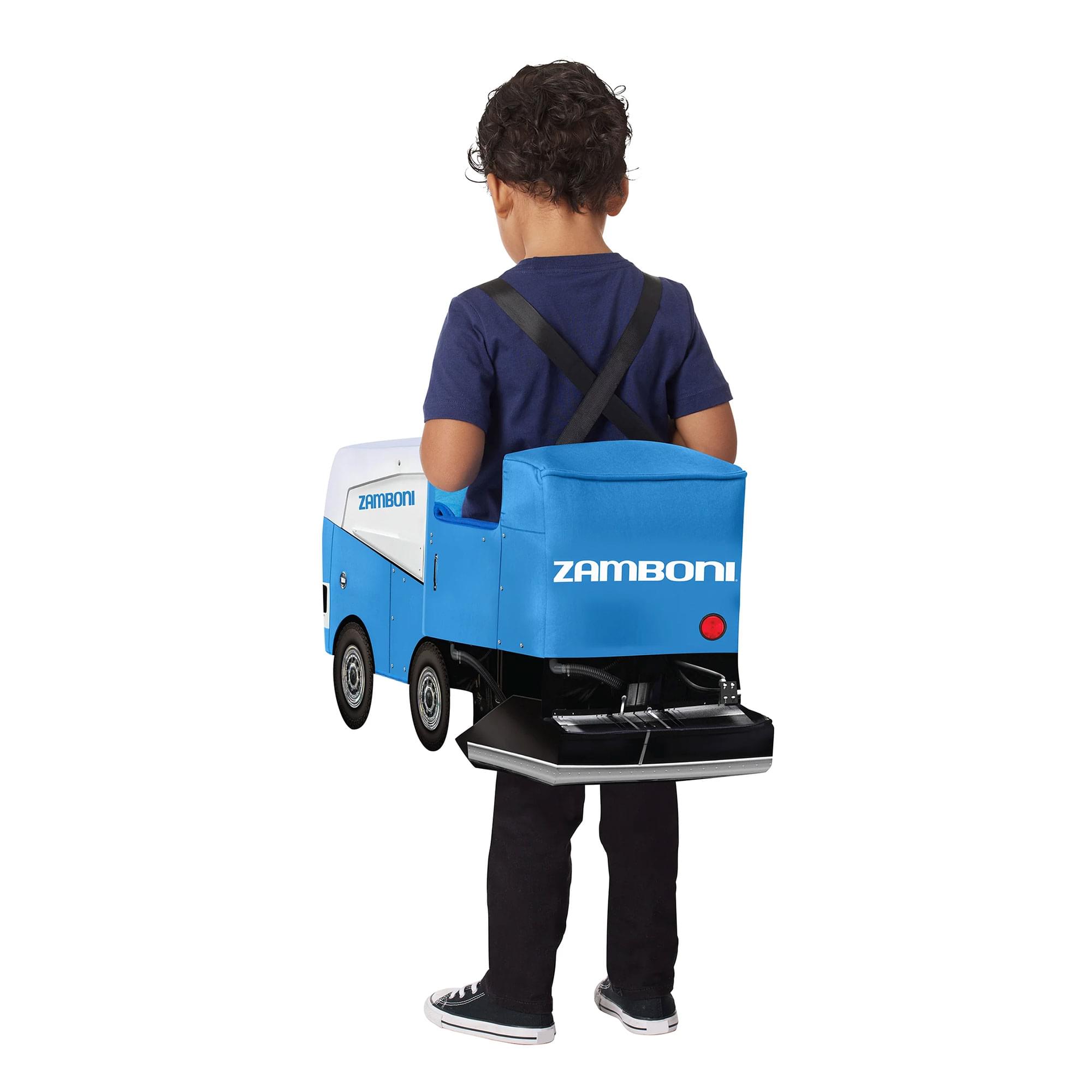 Zamboni Ride-A-Long Toddler Costume | One Size Fits Most Up to Size 6