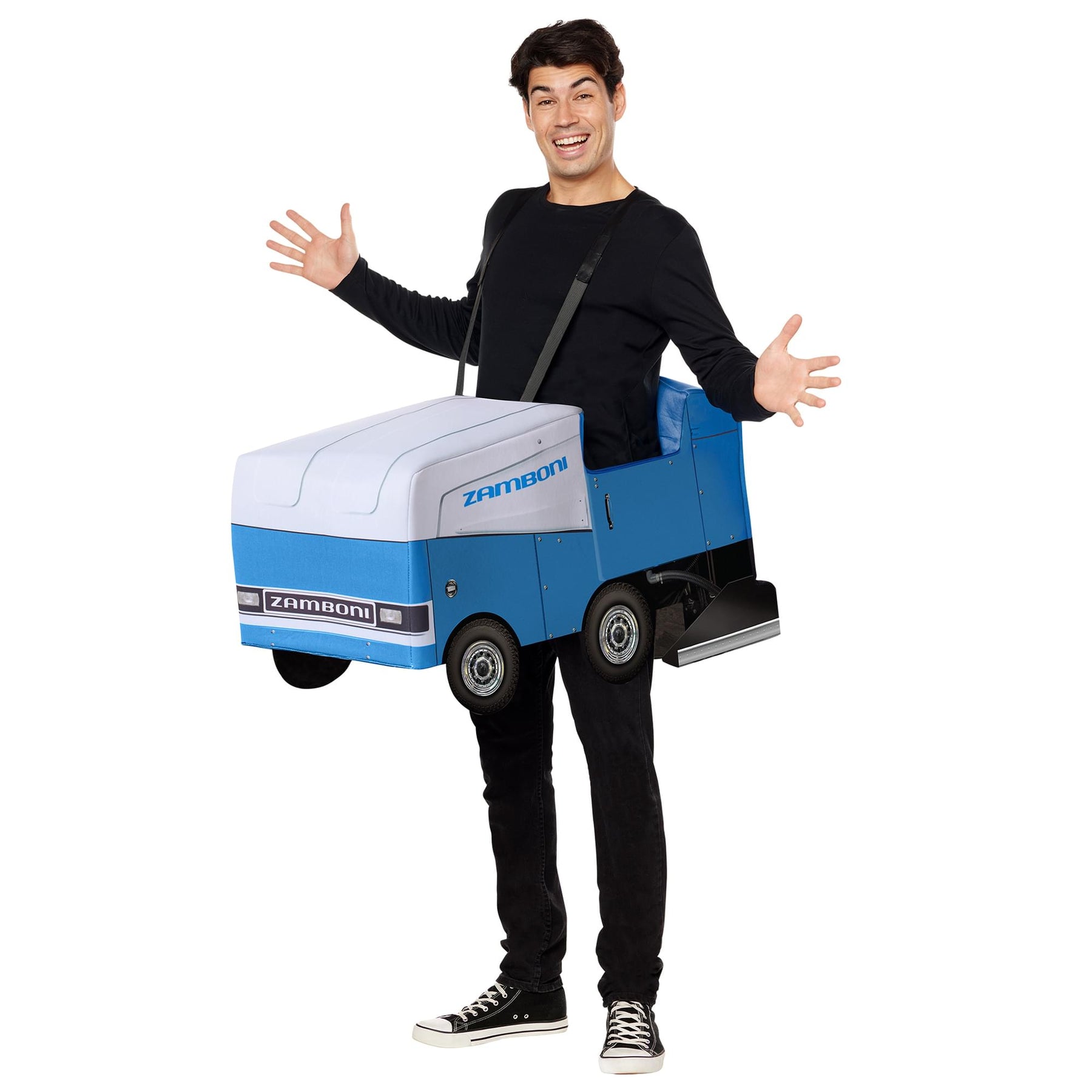 Zamboni Ride-Along Adult Costume | One Size Fits Most