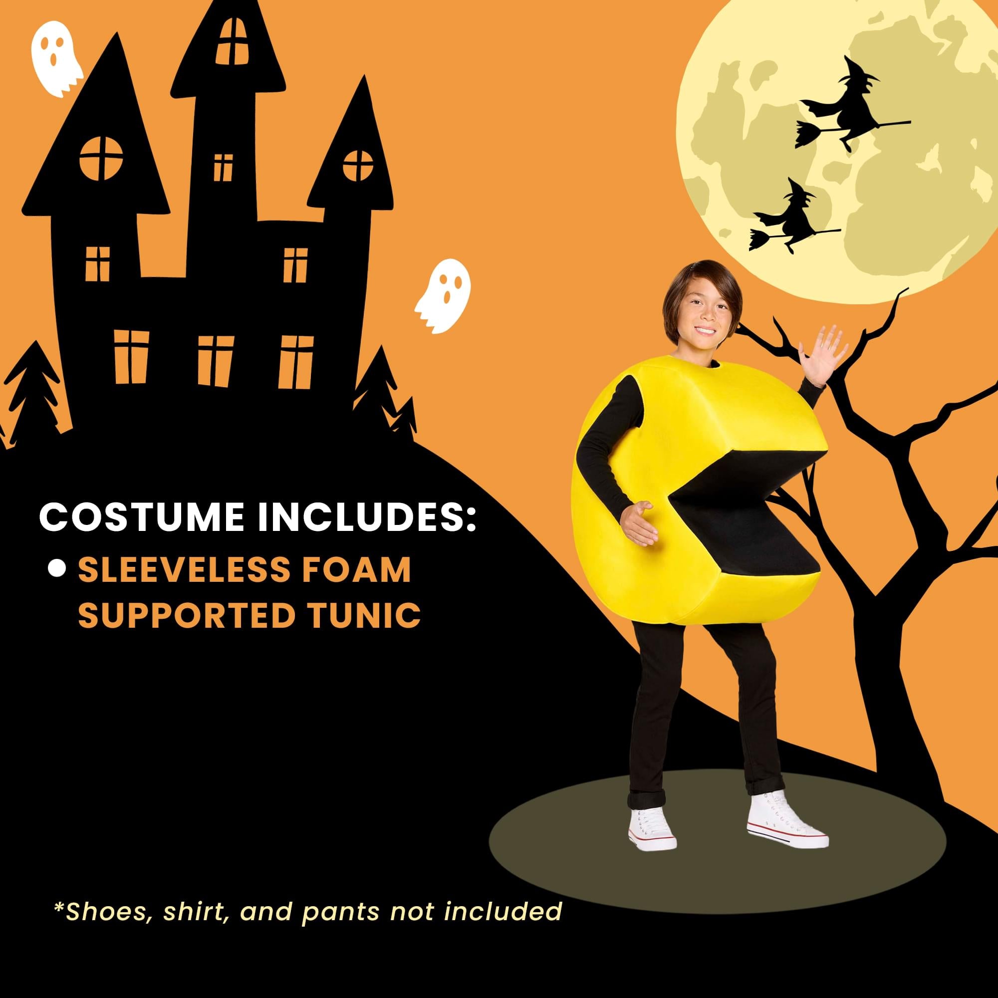 PAC-MAN Foam Child Costume | One Size Fits Most