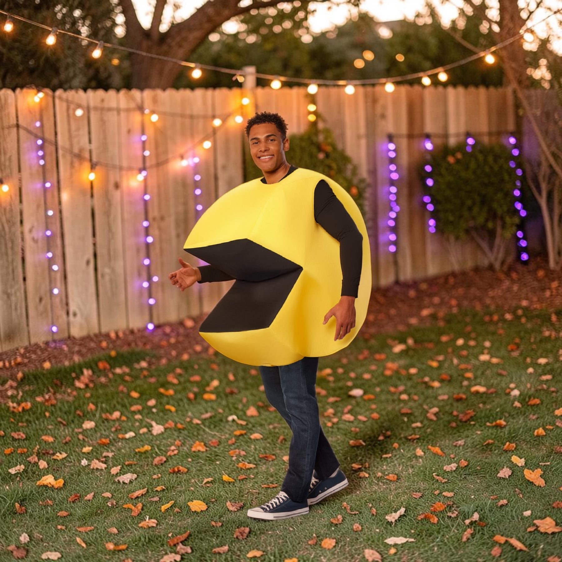 PAC-MAN Foam Adult Costume | One Size Fits Most