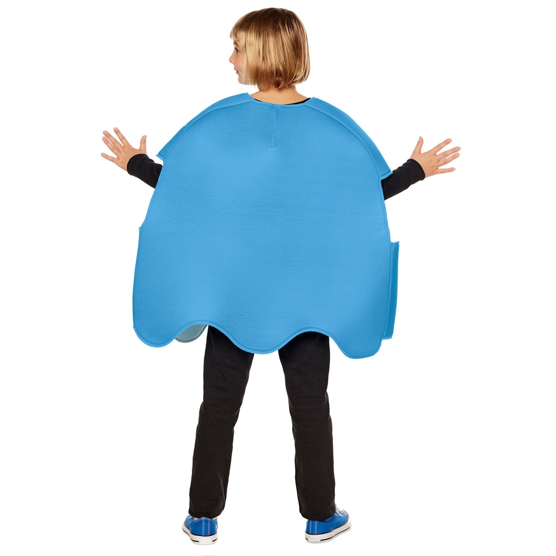 PAC-MAN INKY (Blue Ghost) Foam Child Costume Tunic | One Size Fits Most