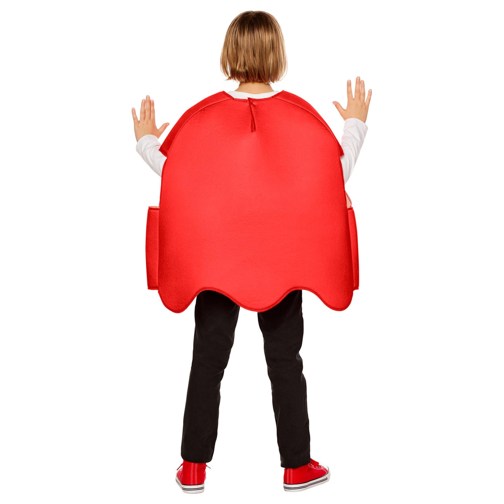 PAC-MAN BLINKY (Red Ghost) Foam Child Costume | One Size Fits Most