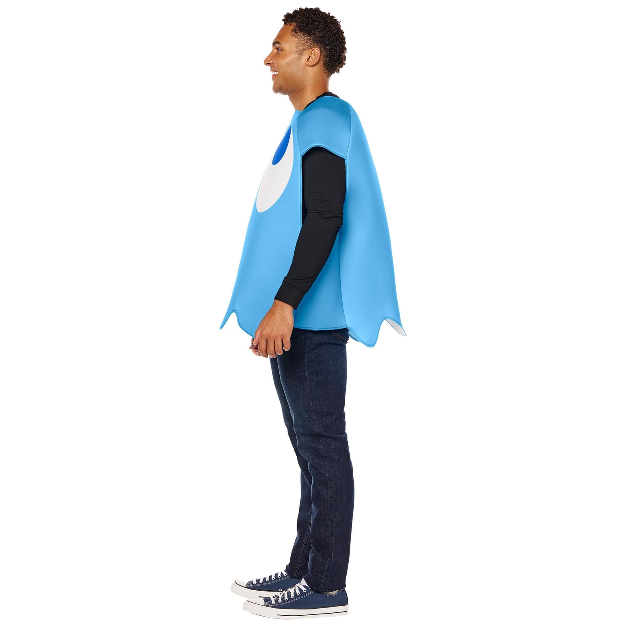 PAC-MAN INKY (Blue Ghost) Foam Adult Costume | One Size Fits Most