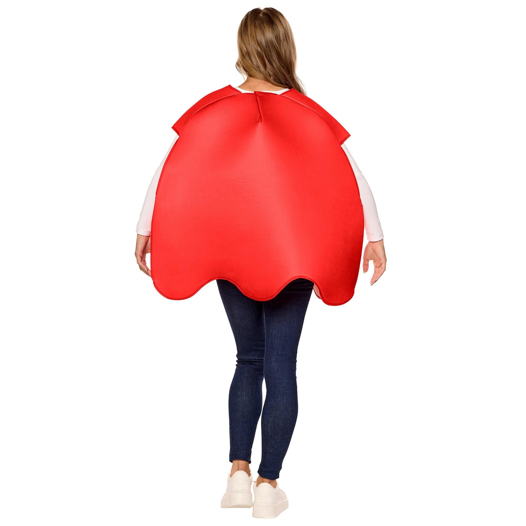PAC-MAN BLINKY (Red Ghost) Foam Adult Costume | One Size Fits Most