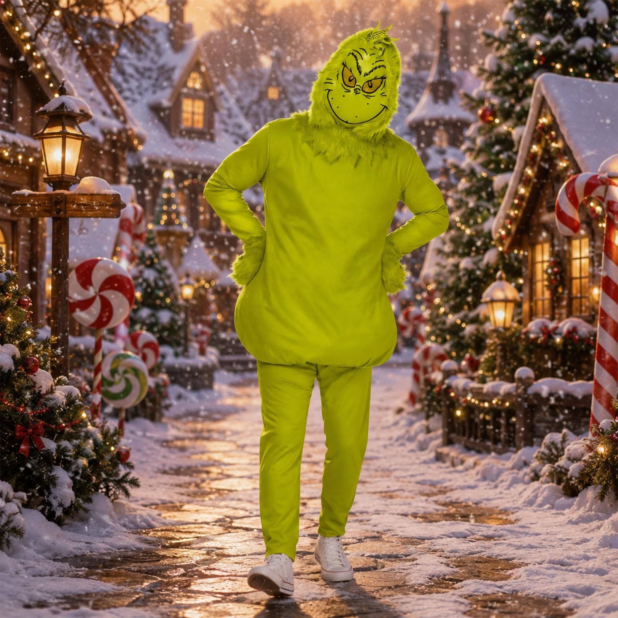 Dr Seuss Grinch Adult Costume