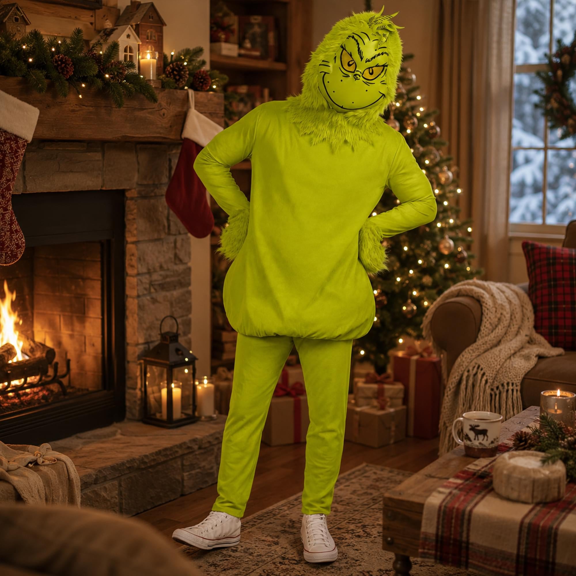Dr Seuss Grinch Adult Costume