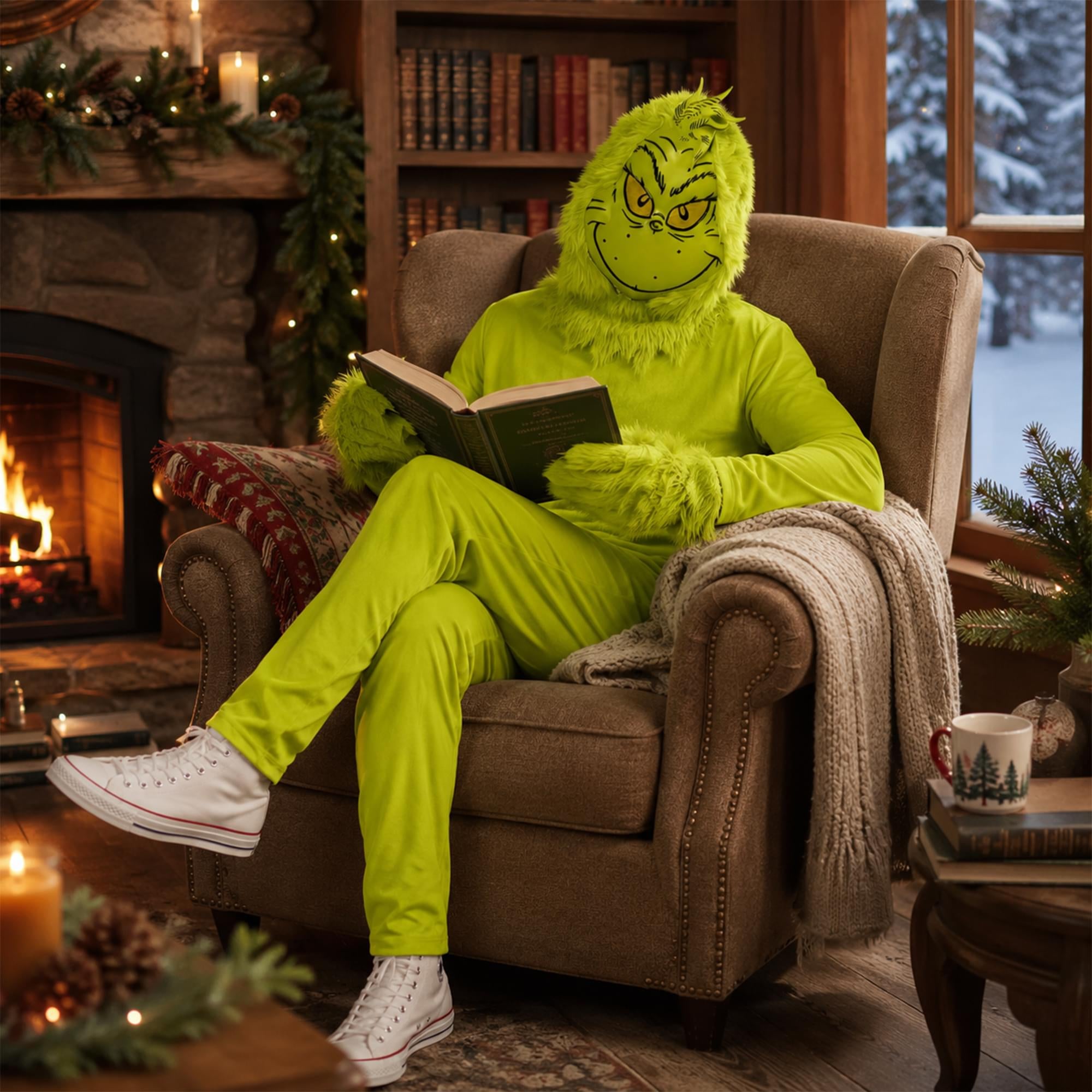 Dr Seuss Grinch Adult Costume