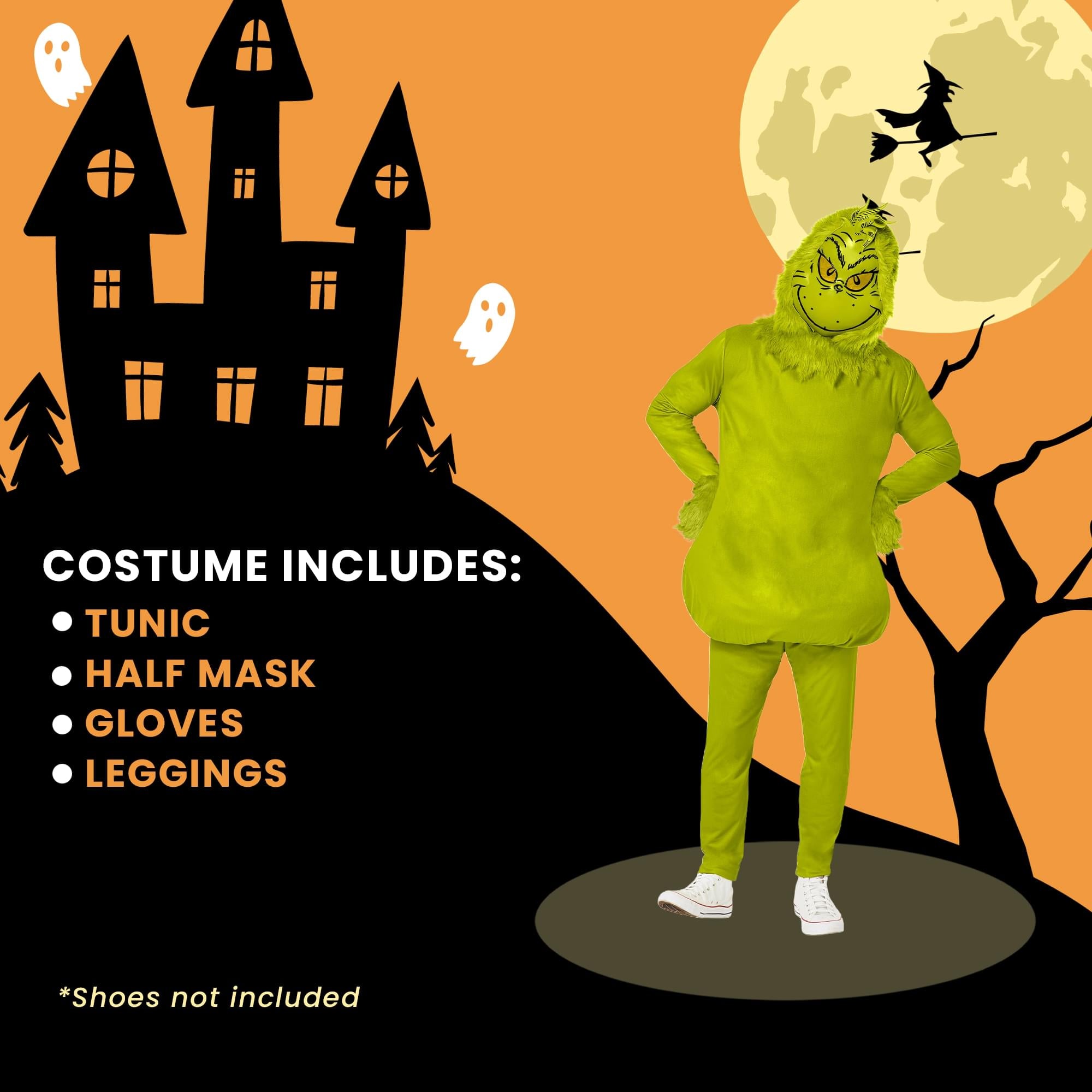 Dr Seuss Grinch Adult Costume