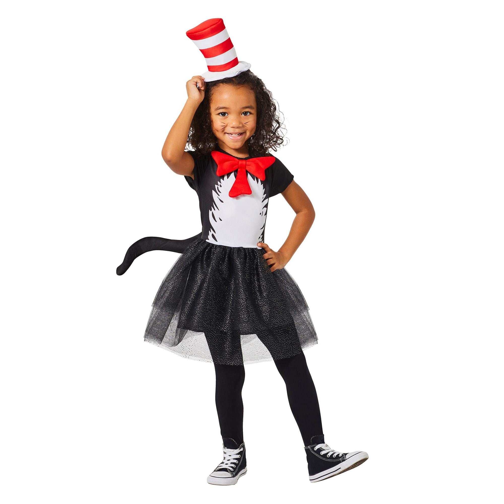 Dr Seuss Cat In The Hat Dress Toddler Costume