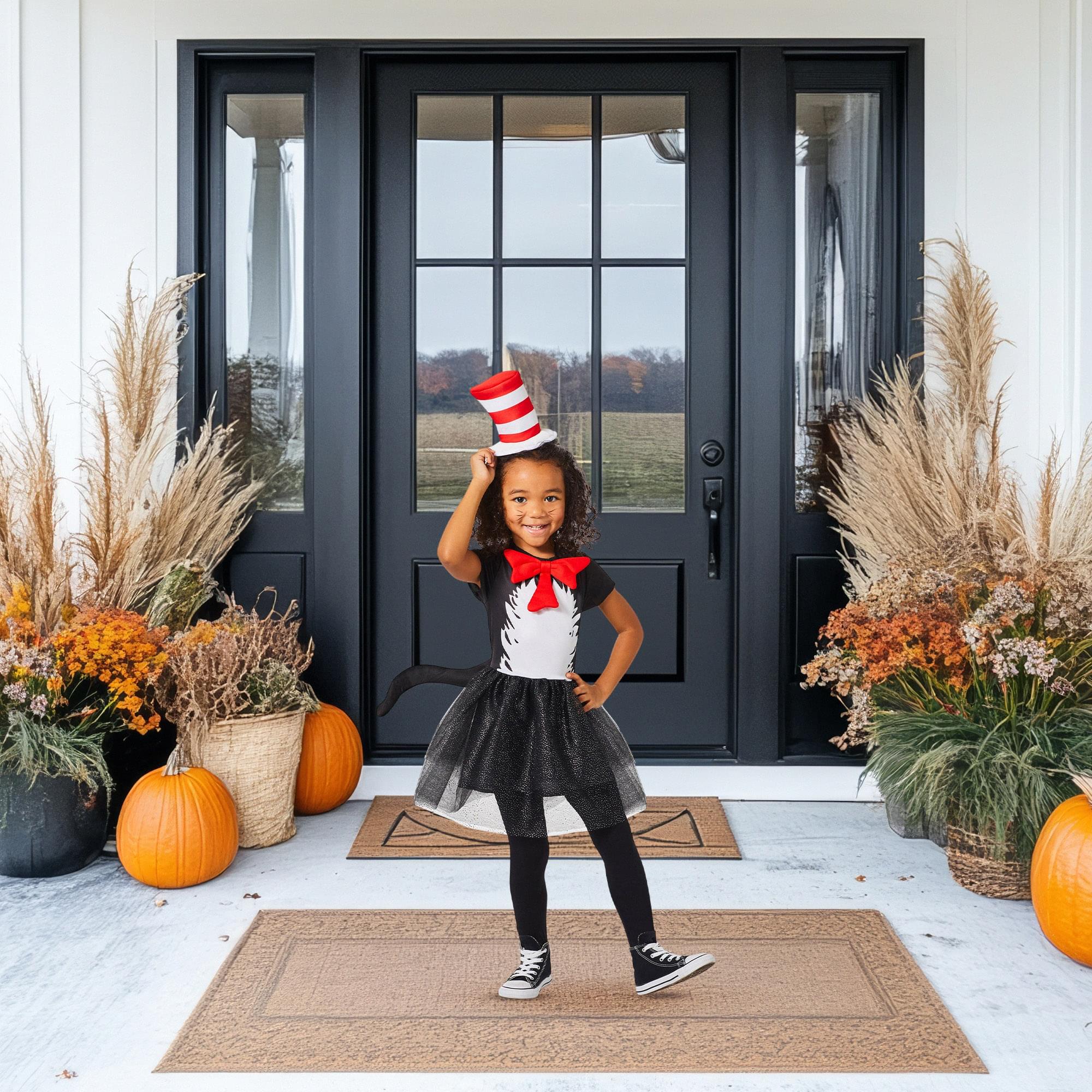 Dr Seuss Cat In The Hat Dress Toddler Costume