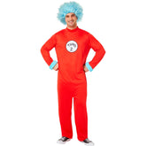 Dr Seuss Thing Jumpsuit Adult Costume