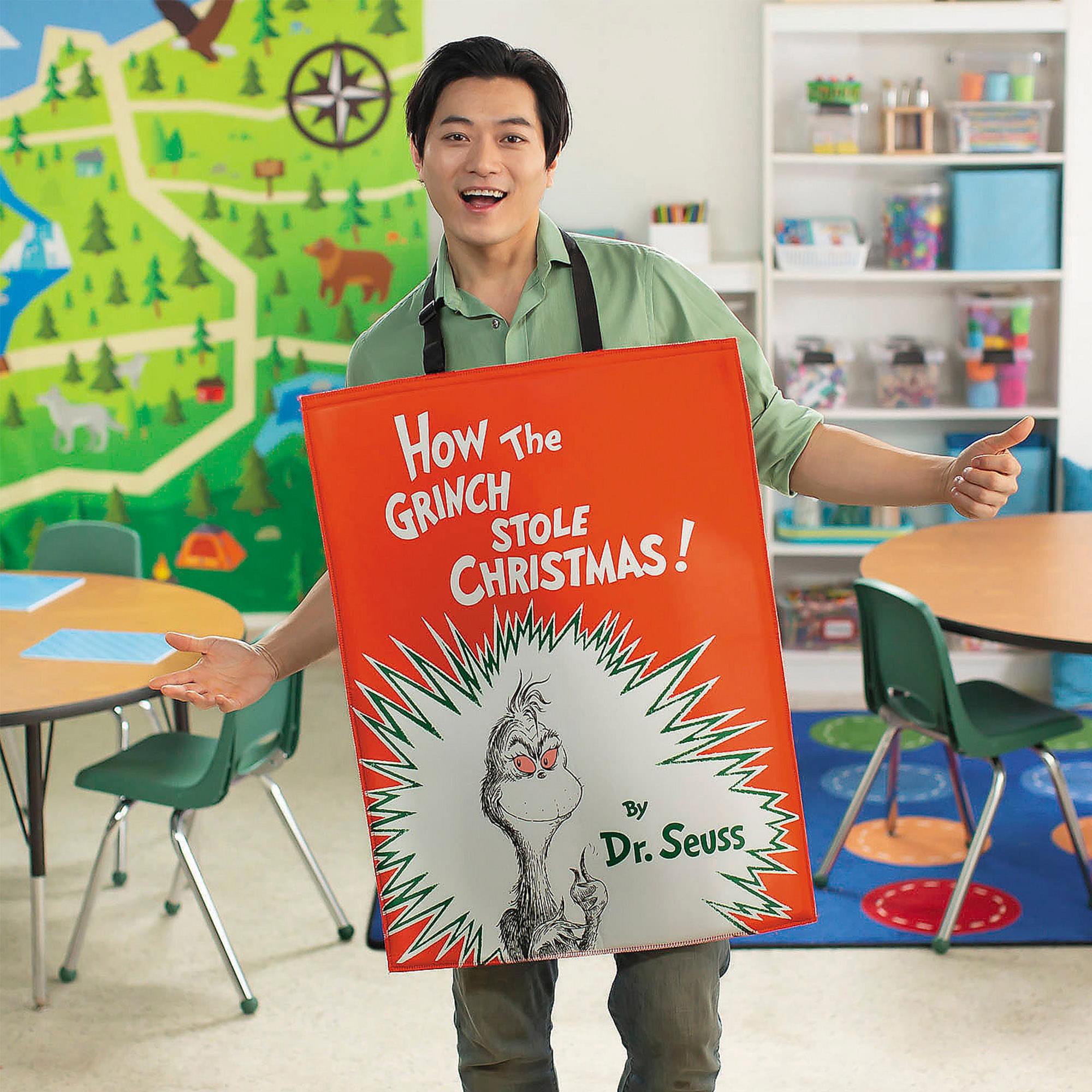 Dr Seuss The Grinch Book Quik Change™ Adult Costume | One Size