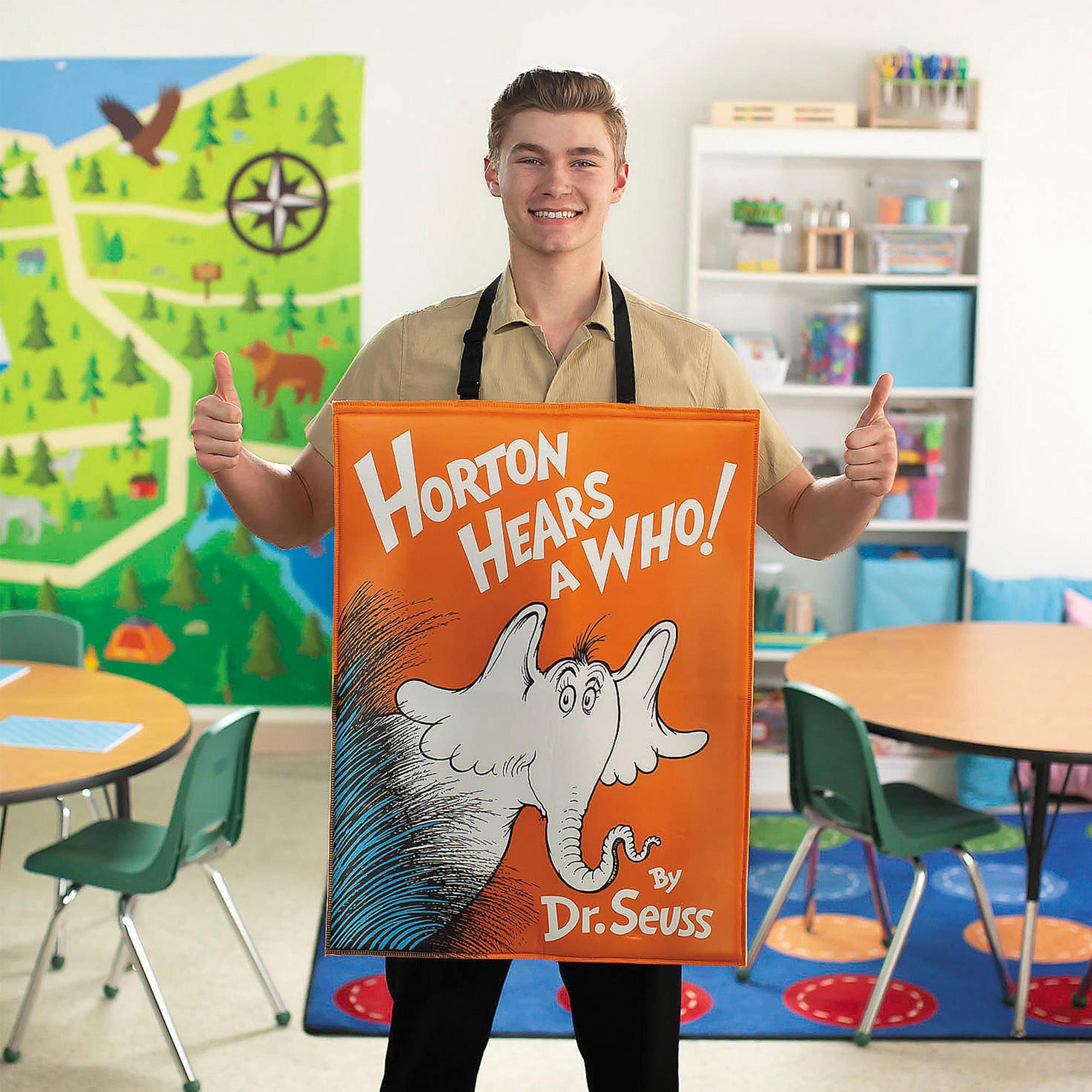 Dr Seuss Horton Hears A Who Book Quik Change™ Adult Costume | One Size