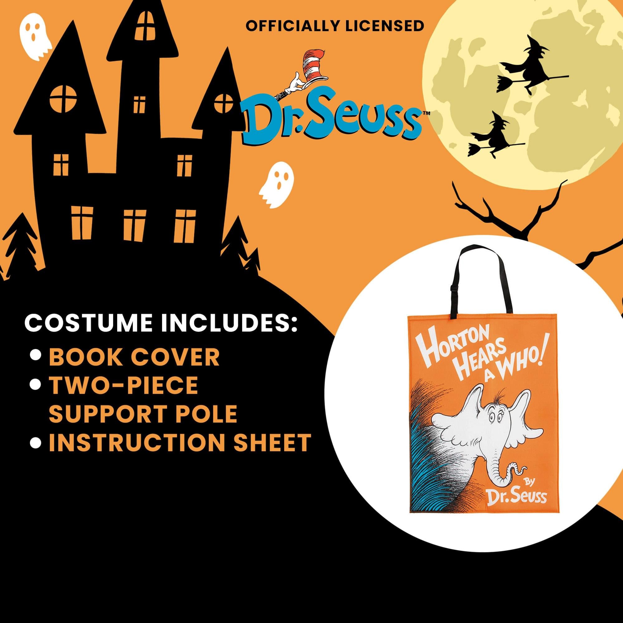 Dr Seuss Horton Hears A Who Book Quik Change™ Adult Costume | One Size