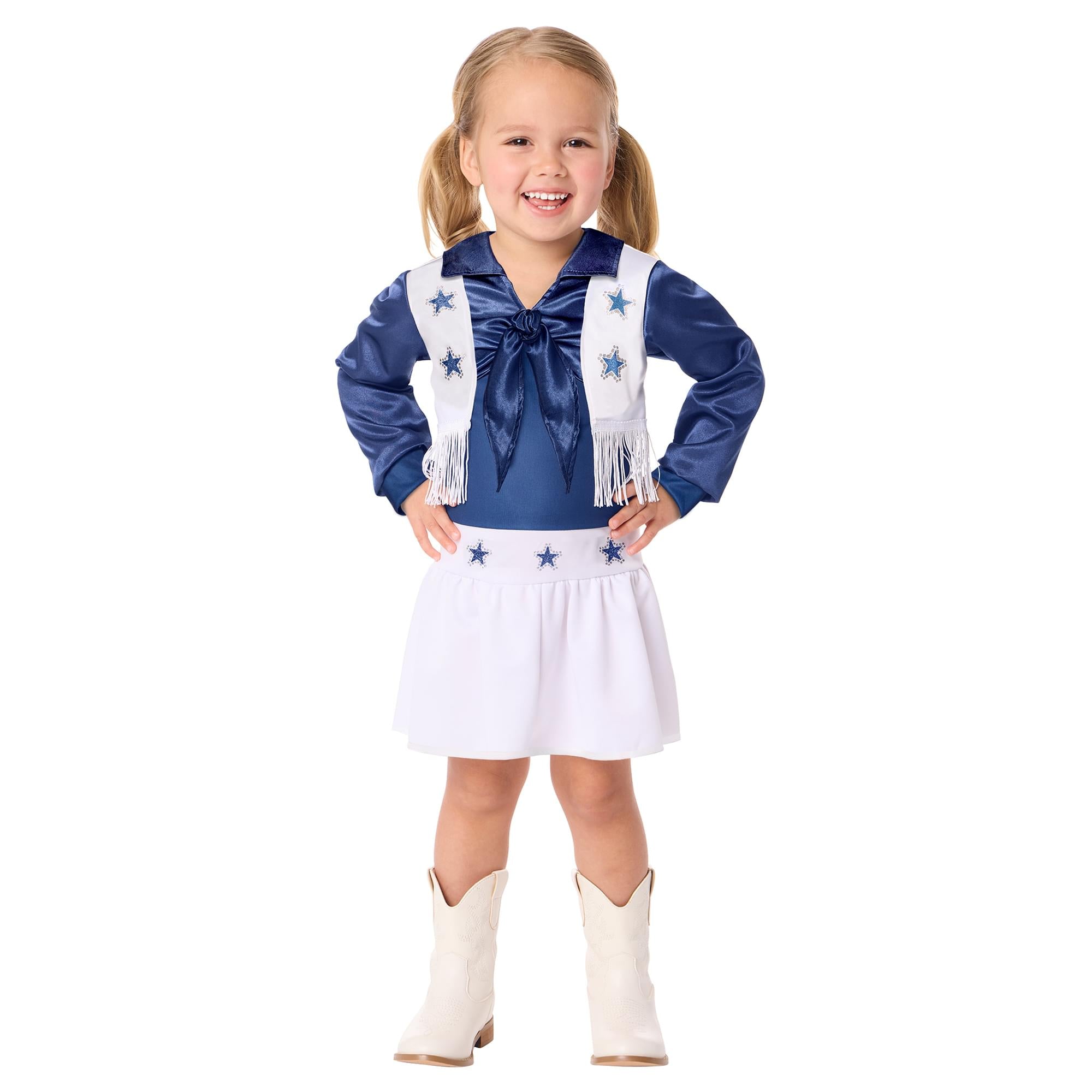 NFL Dallas Cowboys Cheerleaders Toddler Dress Costume