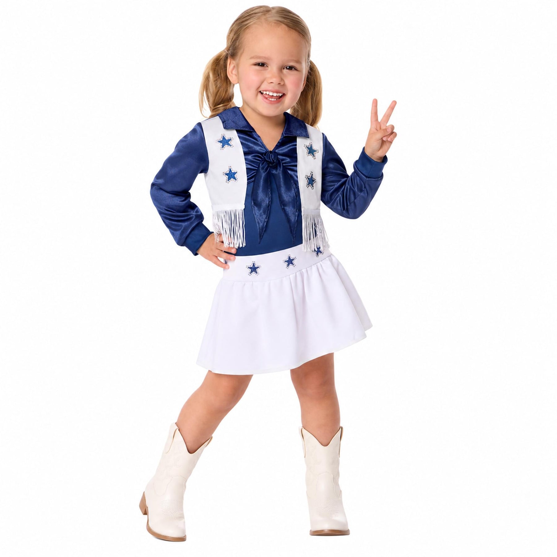NFL Dallas Cowboys Cheerleaders Toddler Dress Costume