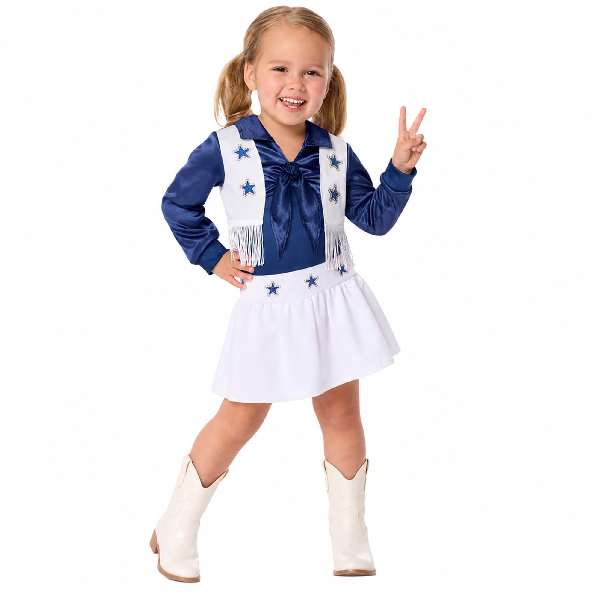 NFL Dallas Cowboys Cheerleaders Toddler Dress Costume