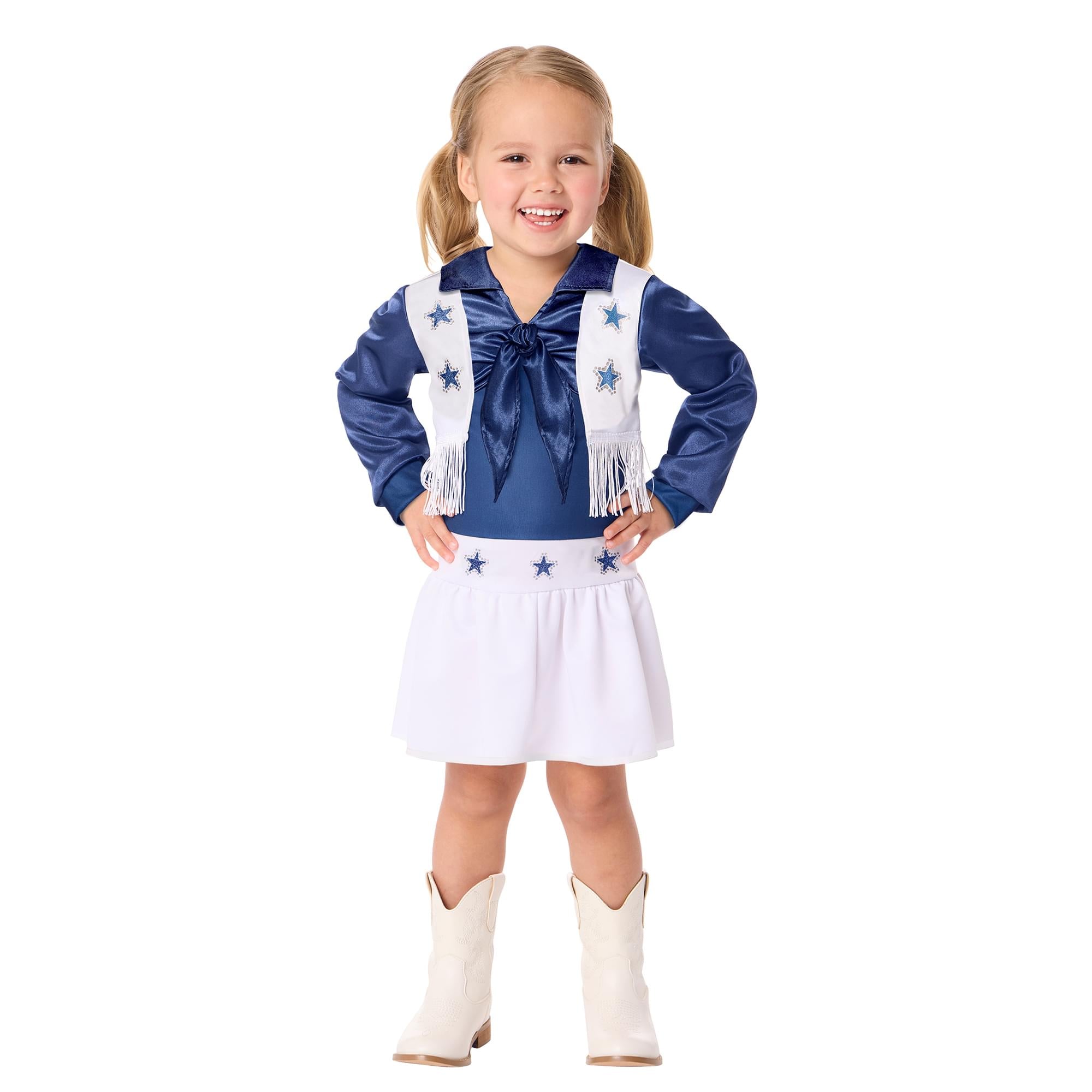 NFL Dallas Cowboys Cheerleaders Toddler Dress Costume