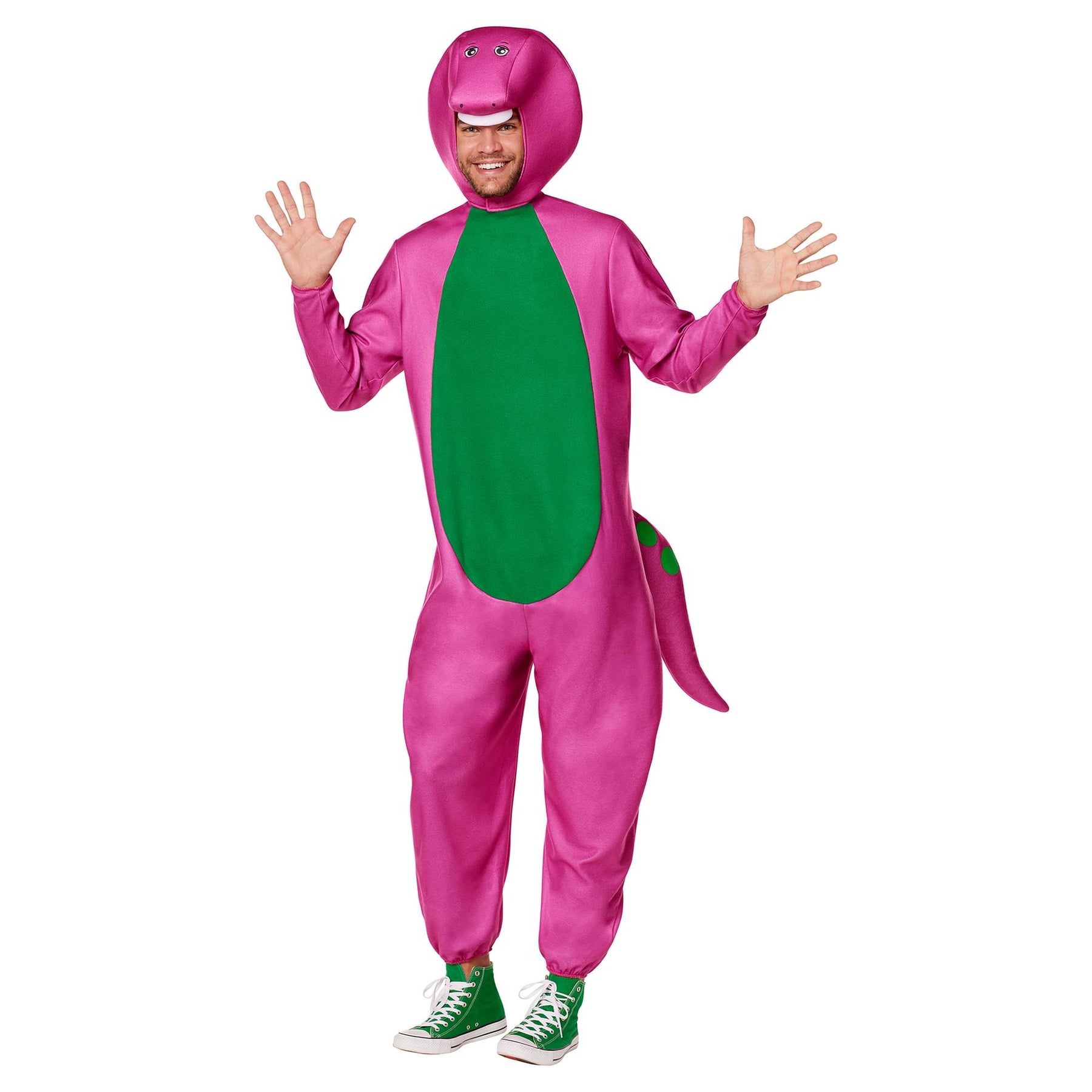 Barney Adult Costume