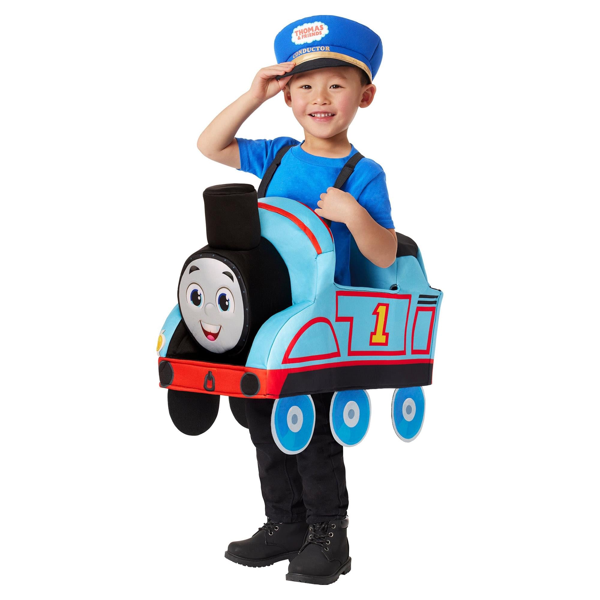 Thomas The Tank Ride-A-Long Toddler Costume | One Size Fits Most Up to Size 6