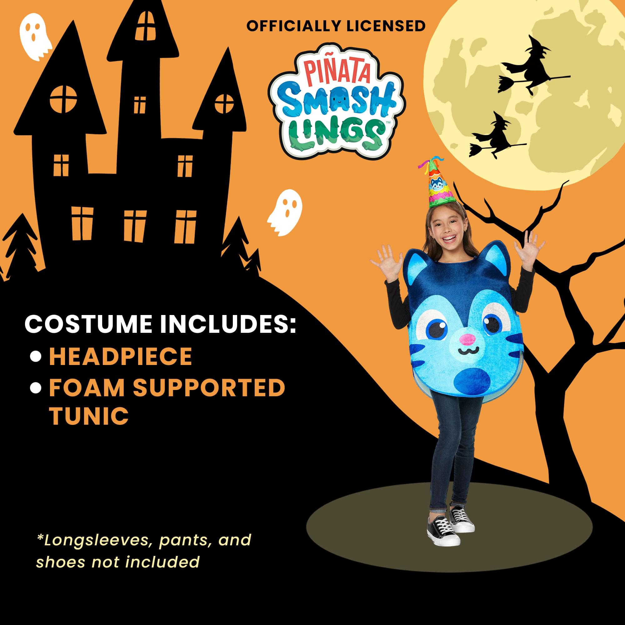 Pinata Smashlings Jet Foam Child Costume | One Size Fits Most