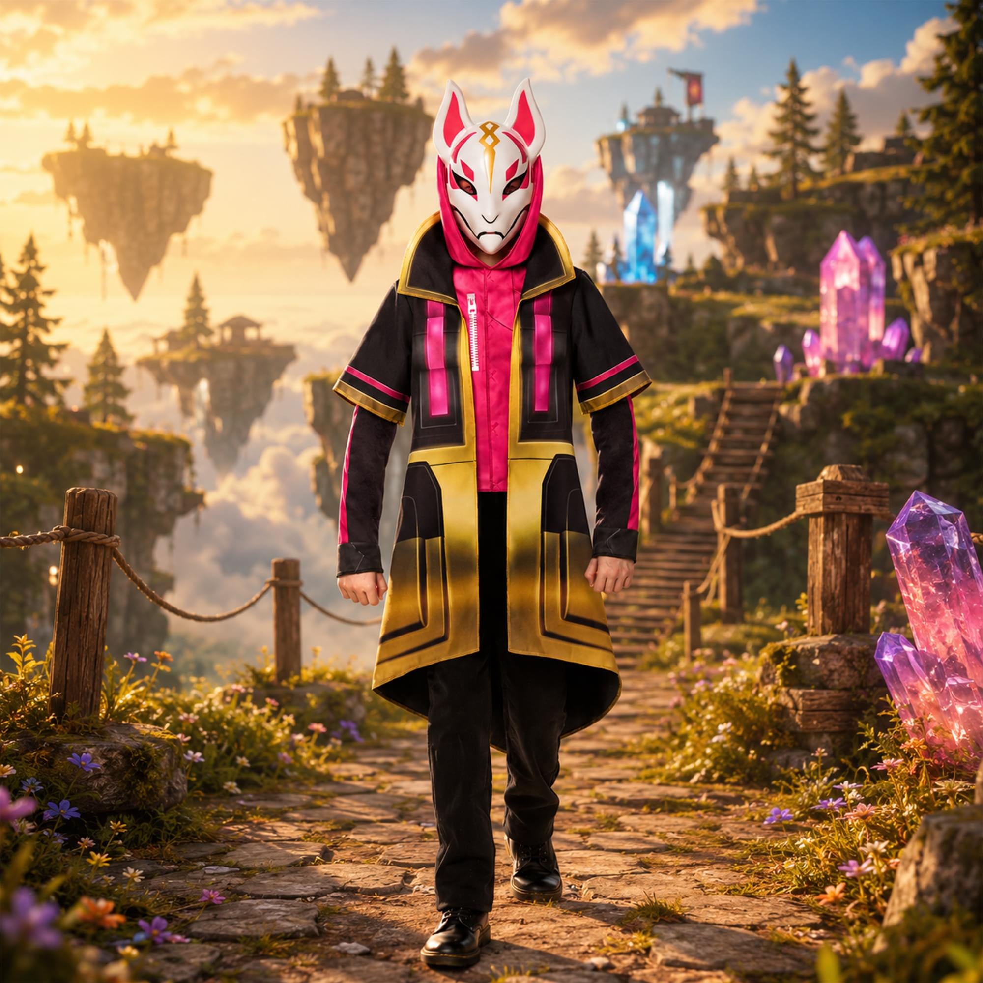 Fortnite Drift Child Costume | Large 10-12