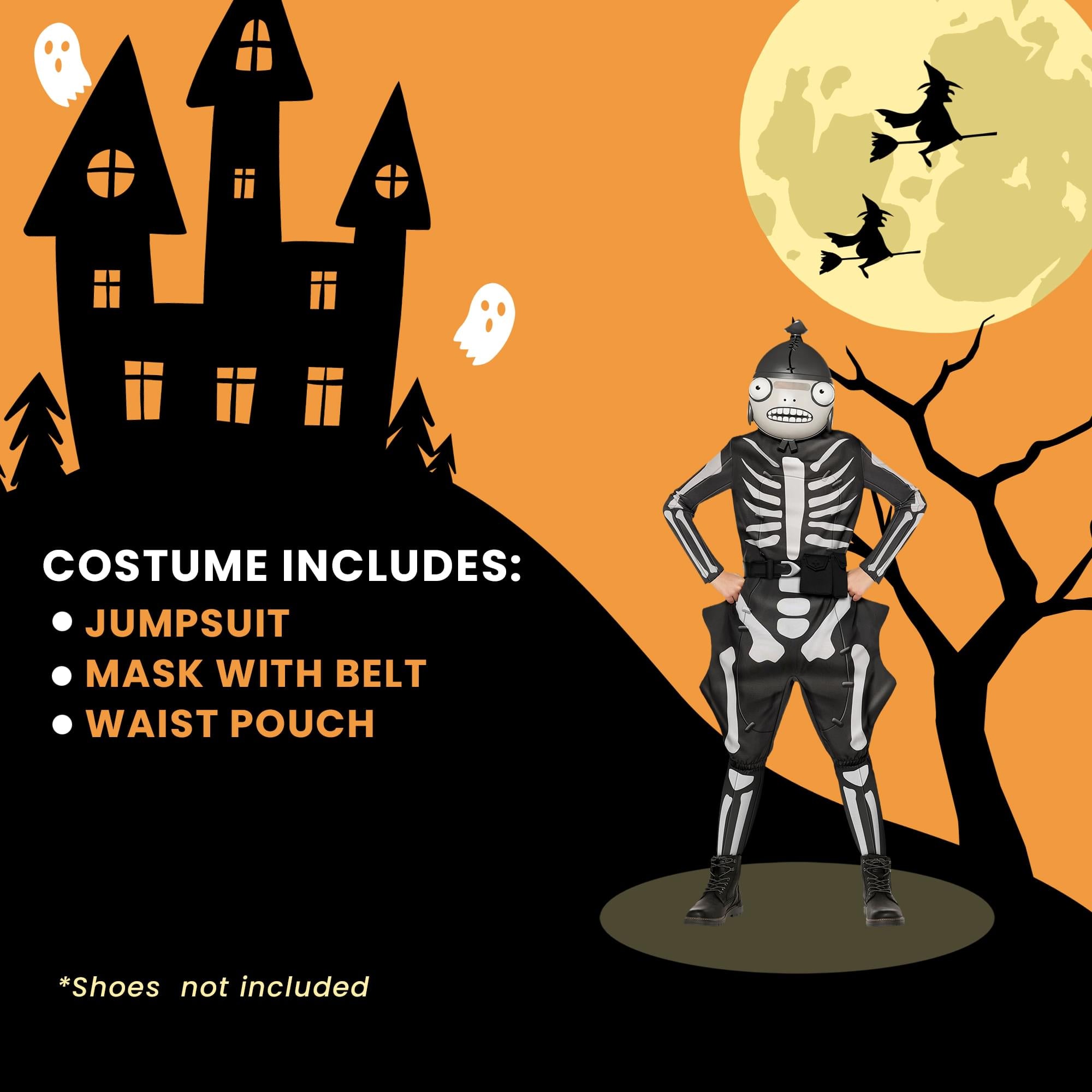 Fortnite Fishskull Child Costume | Large 10-12