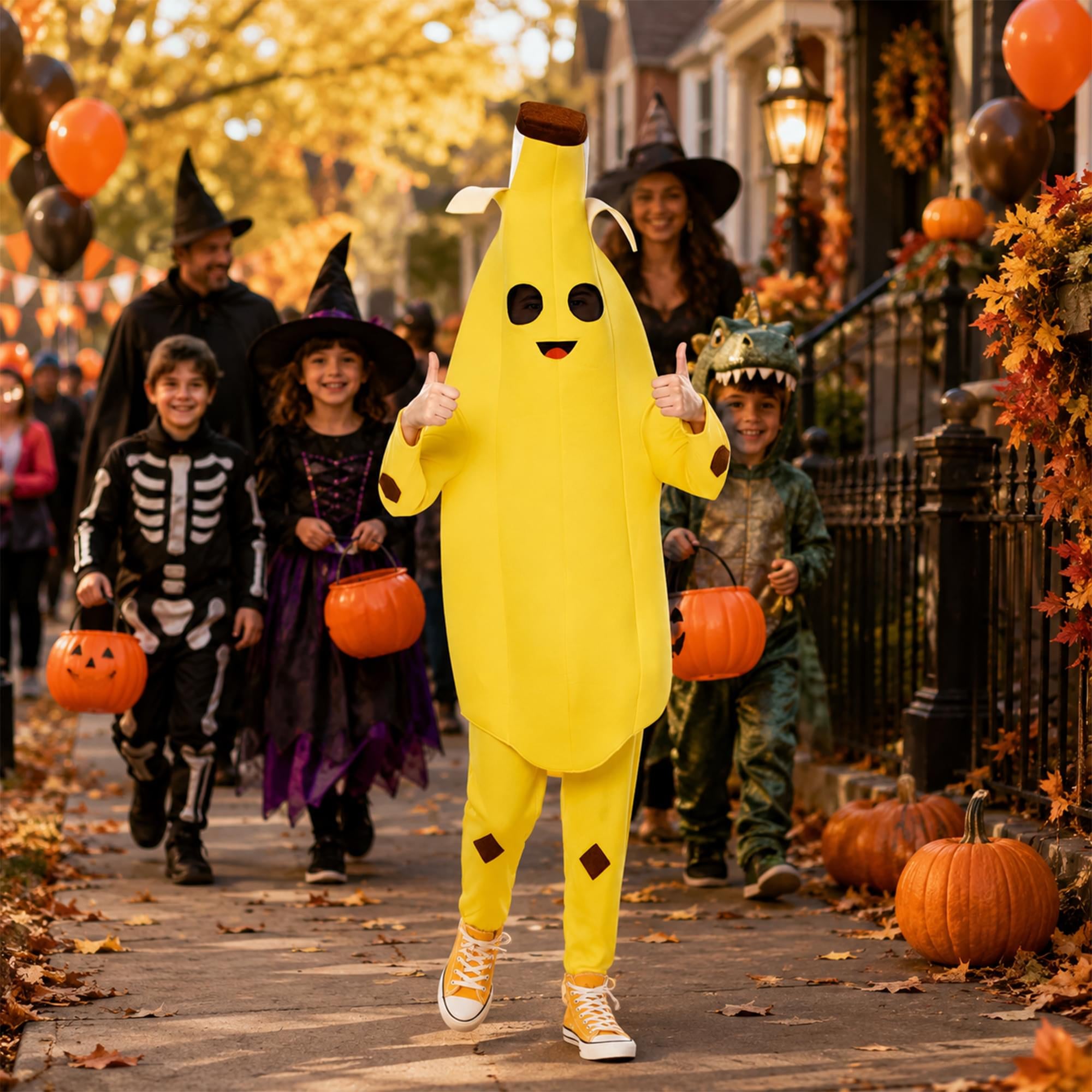 Fortnite Peely Child Costume | Large 10-12